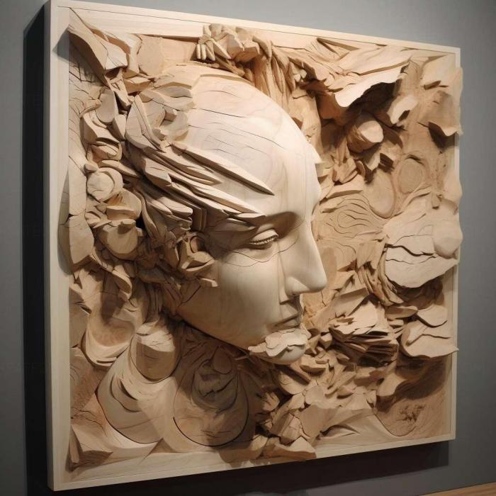 نموذج ثلاثي الأبعاد لآلة CNC 3D Art 